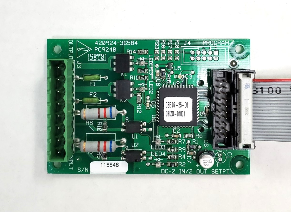 GSE 460 - 665 Setpoint board - 2 outputs and 2 inputs
