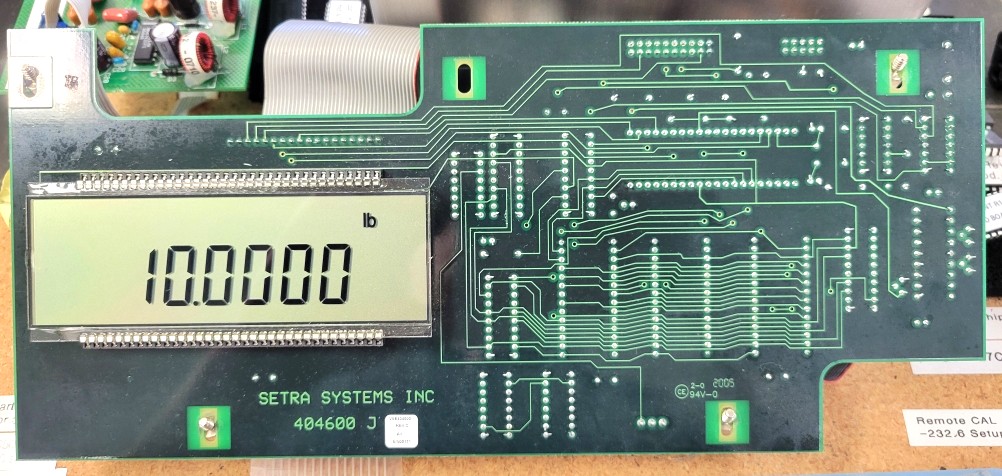Setra Super Count or Quick Count Main board